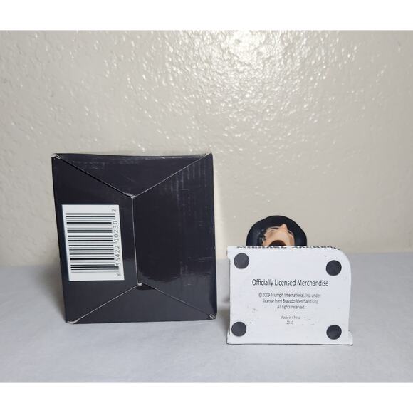 Bravado Michael Jackson The King Of Pop Bobblehead W/ COA 2009 In Box Pre-owned - Picture 7 of 11